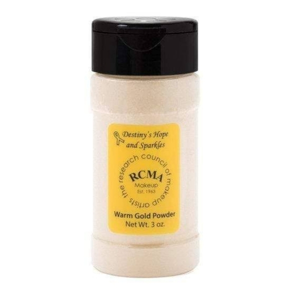 🟢 3 for $30 🟢 RCMA MAKEUP "DESTINY'S HOPE AND SPARKLES" WARM GOLD POWDER - Picture 1 of 6